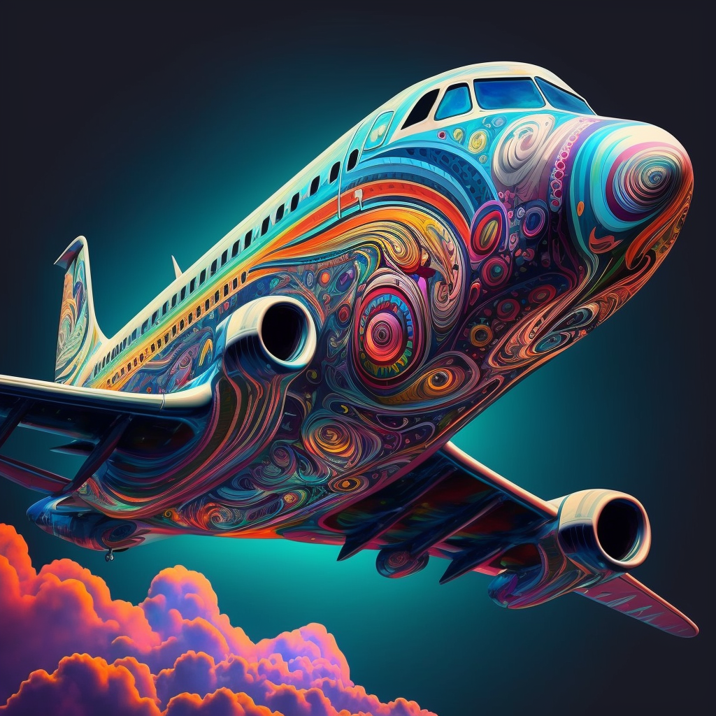 psychedelic-airplane